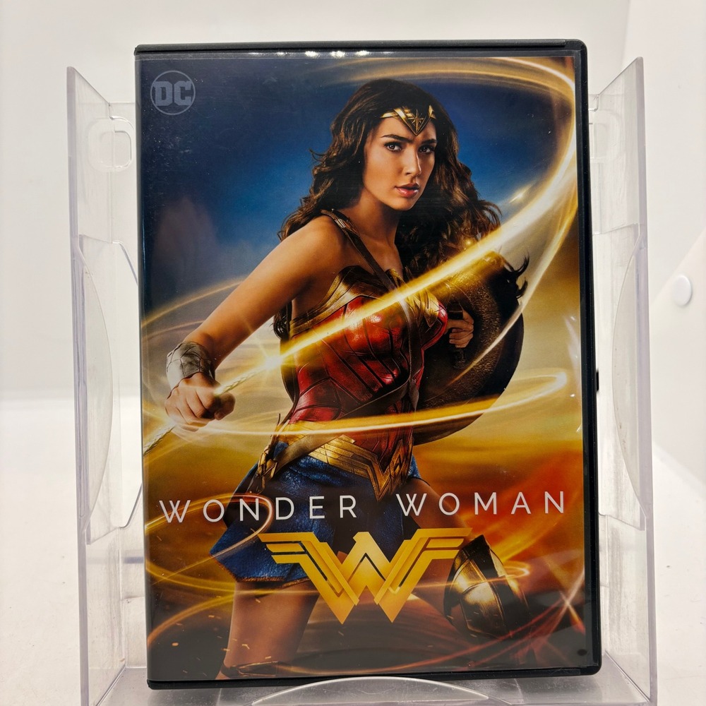 Wonder Woman DVD 2017 DC Comics Superhero Movie Gal Gadot Chris Pine